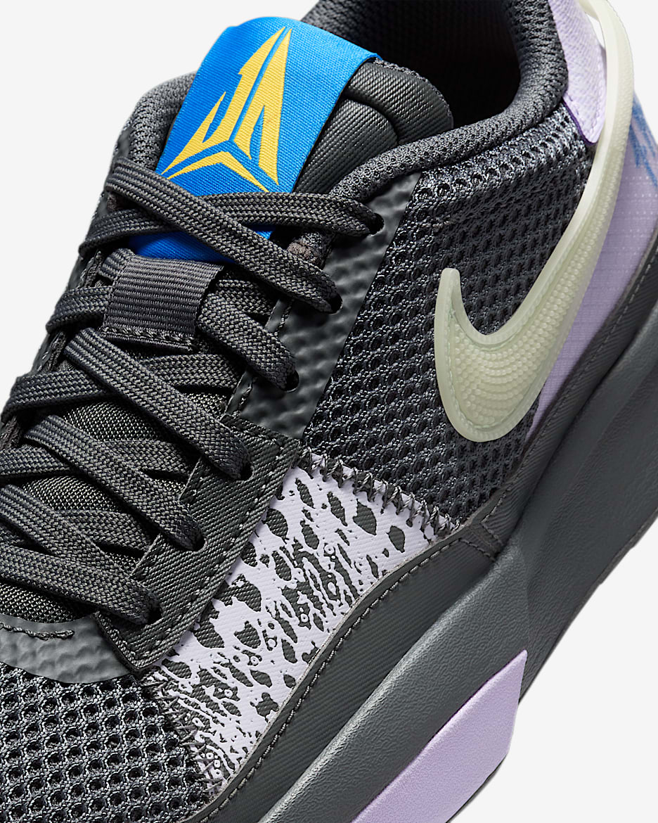 Ja 1 Night Big Kids Basketball Shoes. Nike